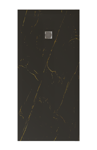 Plato de Ducha DECOR MARQUINA GOLD ANCHO 80