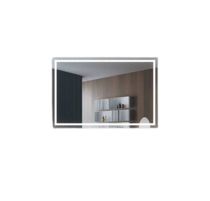 ESPEJO BAÑO RECTANGULAR LUZ LED RETROILUMINADA, MOD. FRANCIA