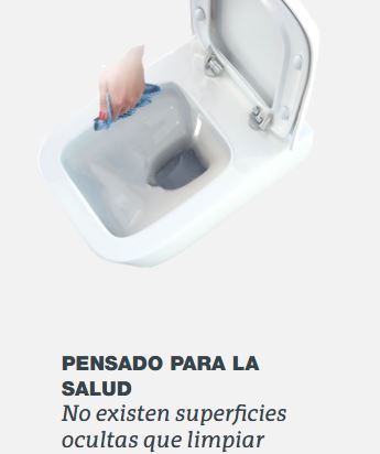 INODORO RACK RESORT SUSPENDIDO RIMLESS PACK COMPLETO
