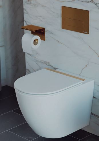 INODORO SUSPENDIDO CERAMICA BLANCA ELBA