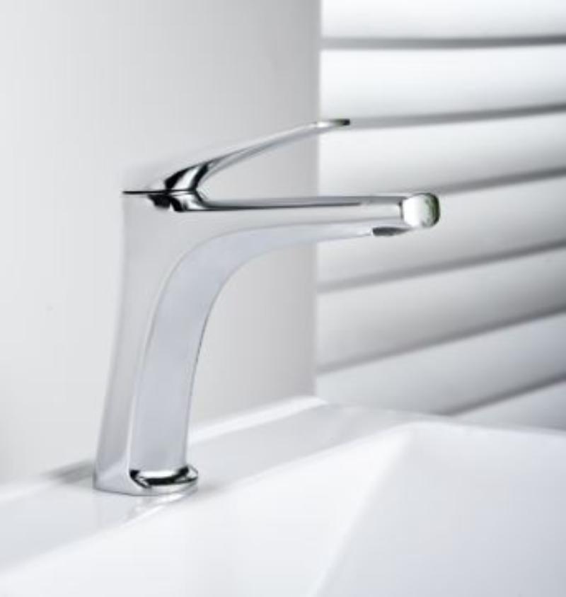 Monomando lavabo cromo serie Delos
