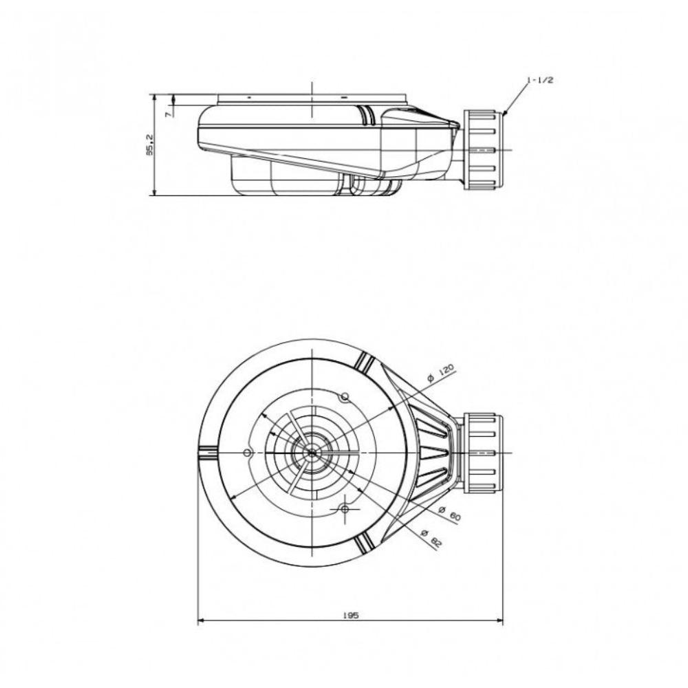 PLATO DE DUCHA PREMIUM CREMA ANCHO 90