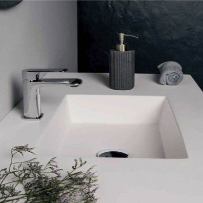 ENCIMERA SAONA + 1 LAVABO + FALDÓN SOLID SURFACE