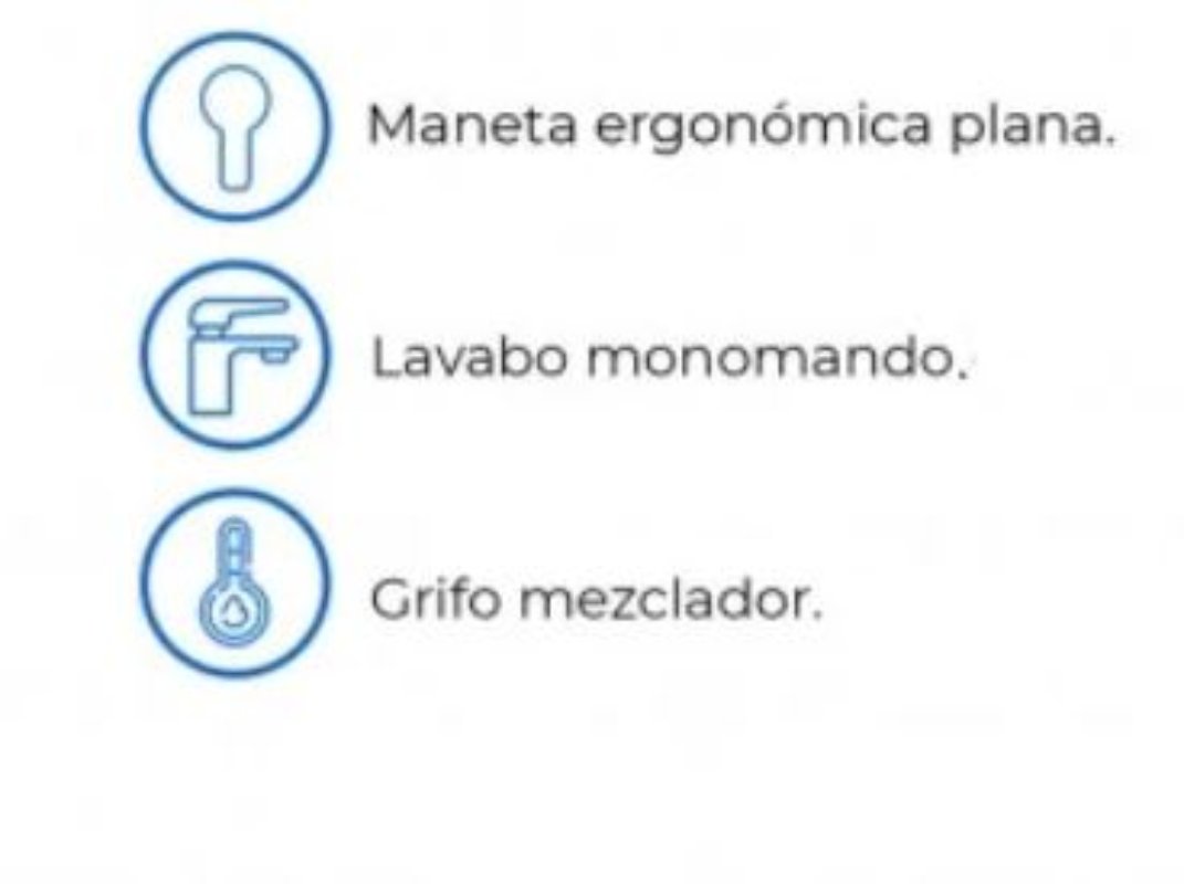 Monomando de lavabo negro mate serie Dinamarca