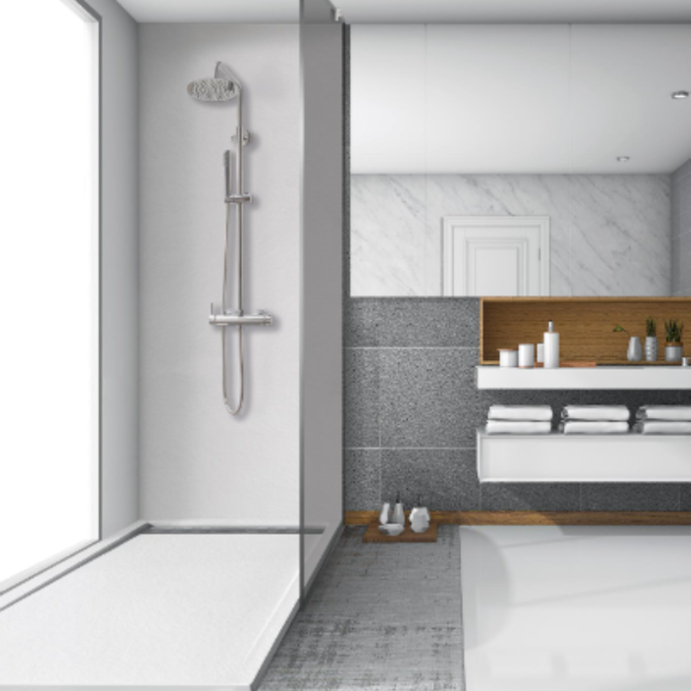 PLATO DE DUCHA AMBIENTE BLANCO ANCHO 100