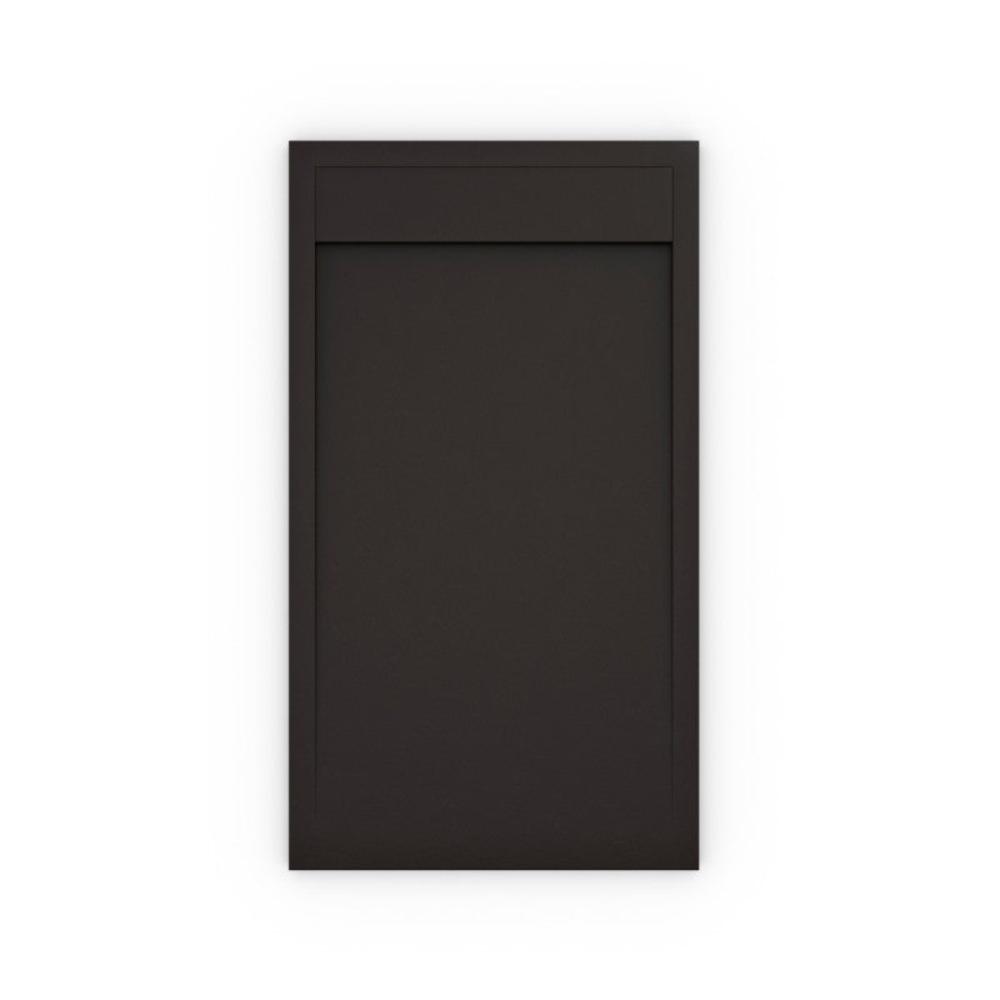 PLATO DE DUCHA AMBIENTE NEGRO ANCHO 90