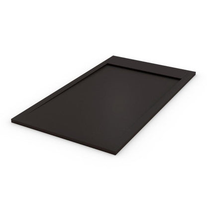 PLATO DE DUCHA AMBIENTE NEGRO ANCHO 100