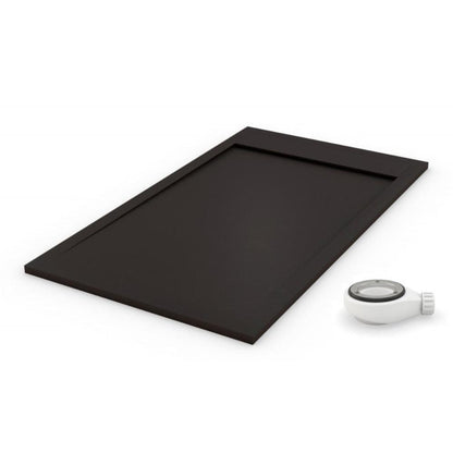 PLATO DE DUCHA AMBIENTE NEGRO ANCHO 100