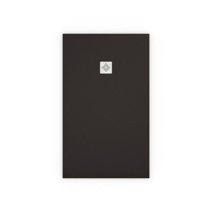 PLATO DE DUCHA NATURAL NEGRO ANCHO 80