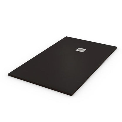 PLATO DE DUCHA NATURAL NEGRO ANCHO 80