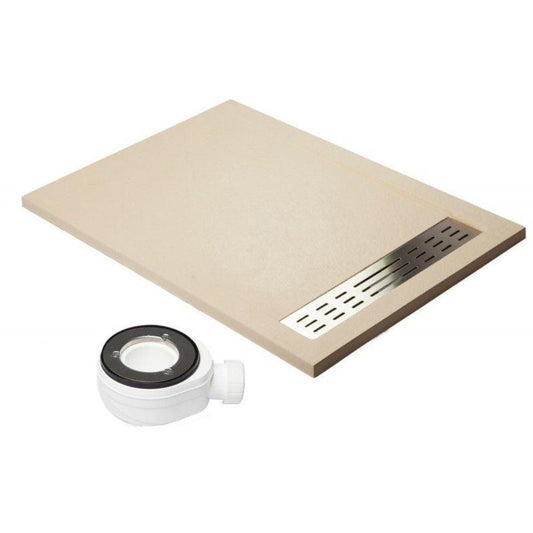 PLATO DE DUCHA PREMIUM CREMA ANCHO 90