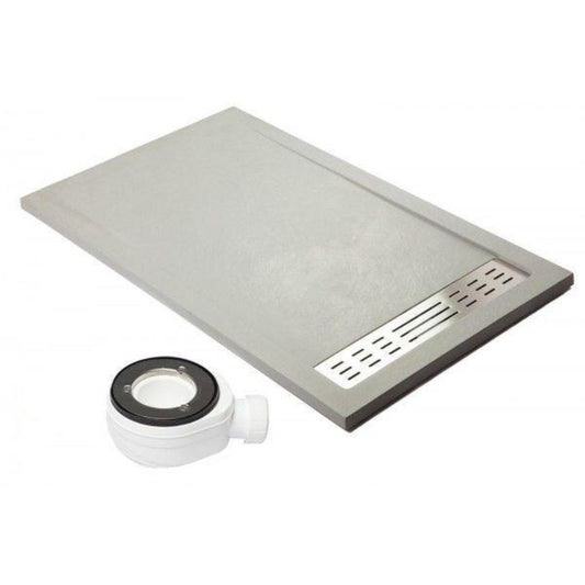 PLATO DE DUCHA PREMIUM GRIS ANCHO 100