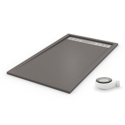 PLATO DE DUCHA PREMIUM GRIS ANCHO 100