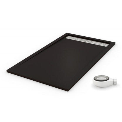 PLATO DE DUCHA PREMIUM NEGRO ANCHO 100